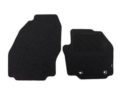 Genuine Carpet Floor Mats front, black - 1383091