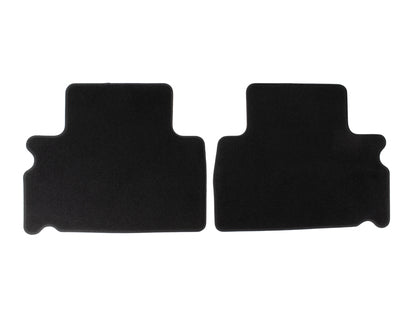 Genuine Velour Floor Mats rear, black, for second seat row - 1383095