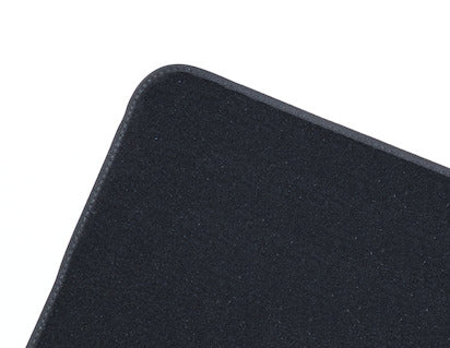 Genuine Carpet Floor Mats rear, black, for second seat row - 1831000