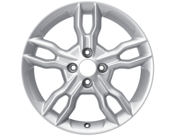 Genuine Alloy Wheel 16" 5 x 2-spoke design, sparkle silver - 2260961