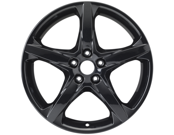 Genuine Alloy Wheel 18" 5-spoke design, Absolute Black - 2237398