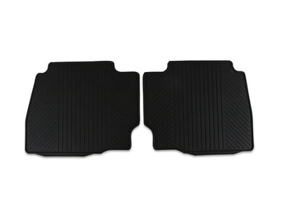 Genuine Rubber Floor Mats rear, black - 1458296