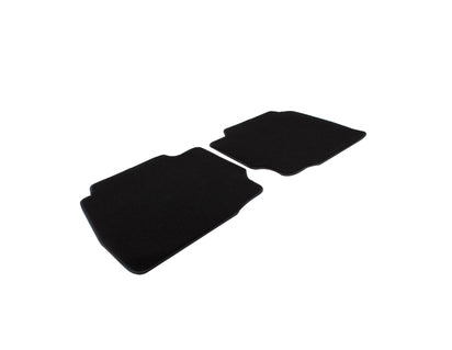 Genuine Velour Floor Mats rear, black - 1458303