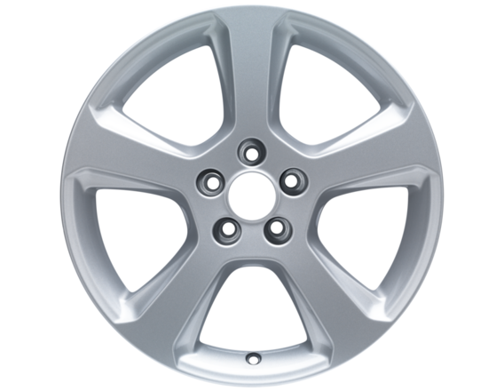 Genuine Alloy Wheel 17" 5-spoke design, sparkle silver - 1880377