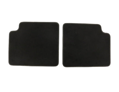 Genuine Velour Floor Mats rear, black - 1543892