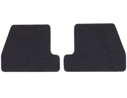 Genuine Velour Floor Mats rear, black - 1717664