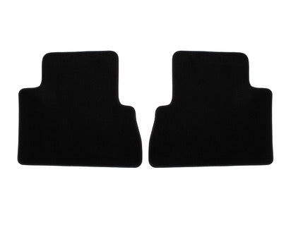 Genuine Carpet Floor Mats rear, black, for second seat row - 1693734