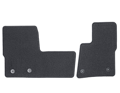 Genuine Carpet Floor Mats front, black - 2461246