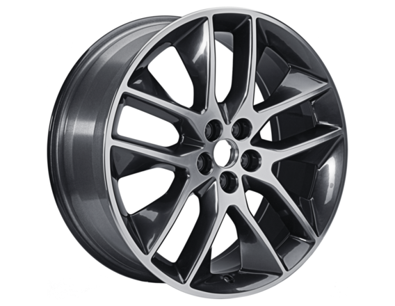 Genuine Alloy Wheel 20" 5 x 2-spoke design, Dark Stainless - 2081975