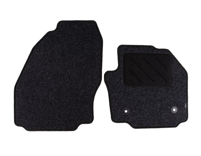 Genuine Carpet Floor Mats front, black - 1805384