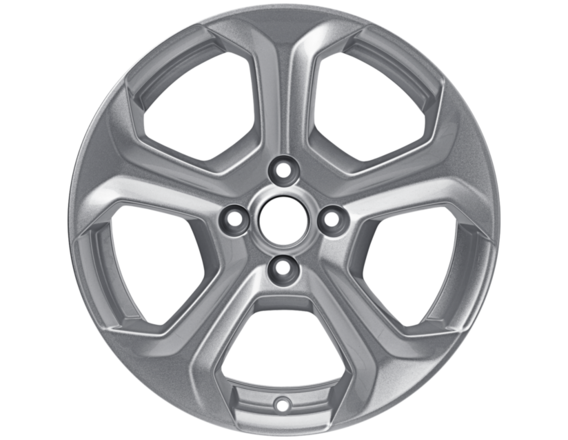 Genuine Alloy Wheel 17" 5-spoke design, Sparkle Silver - 2036272