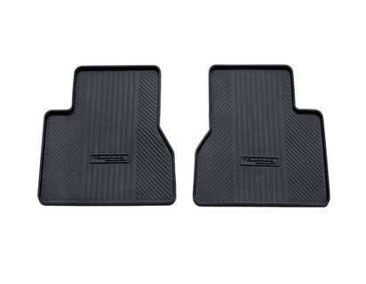 Genuine Rubber Floor Mats rear, black - 2080978