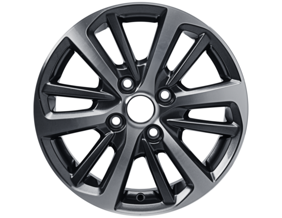Genuine Alloy Wheel 15" 6 x 2-spoke design, Magnetic - 2411285