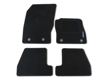 Genuine Carpet Floor Mats front and rear, black - 1913997