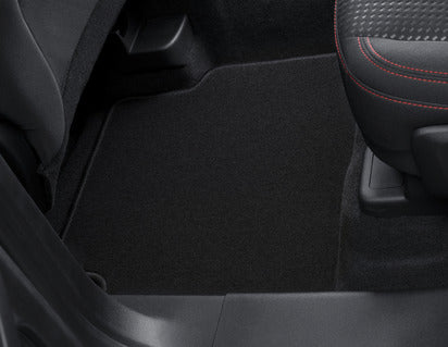 Genuine Carpet Floor Mats rear, black - 2414766