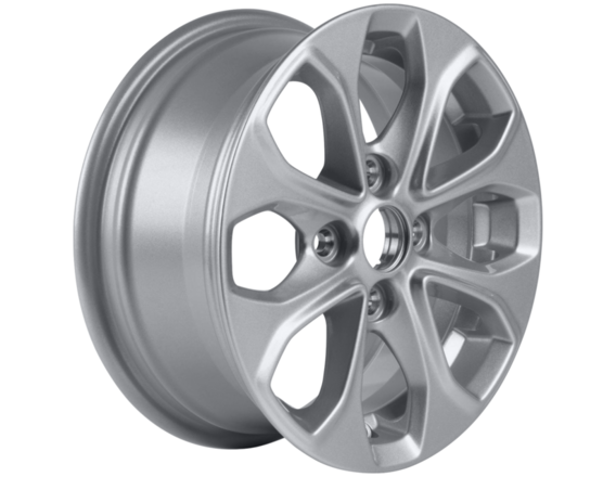 Genuine Alloy Wheel 14" 8-spoke design, silver - 2047162
