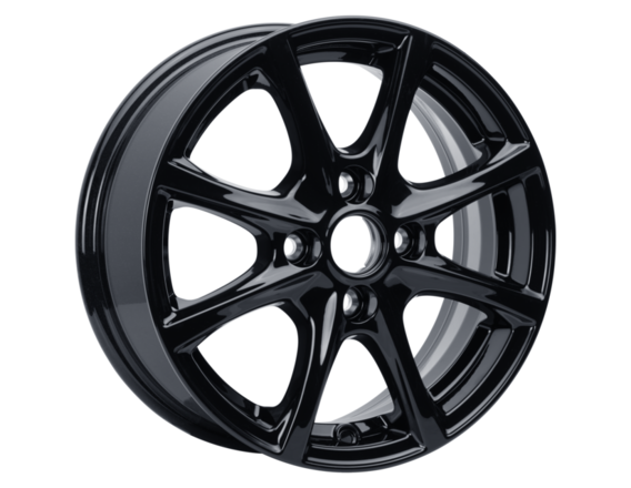 Genuine Alloy Wheel 15" 8-spoke design, Absolute Black - 2382926