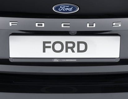Genuine Ford Performance Licence Plate Holder black, with white 3D effect "Ford Performance" logo - 2569833