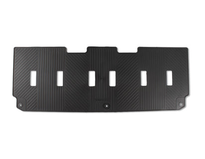 Genuine Rubber Floor Mats rear, black, for either 2nd or 3rd seat row - 2209393