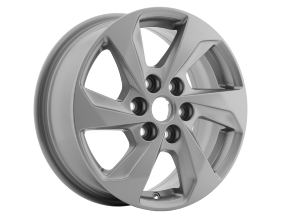 Genuine Alloy Wheel 16" 6-spoke design, Sparkle Silver - 2653306