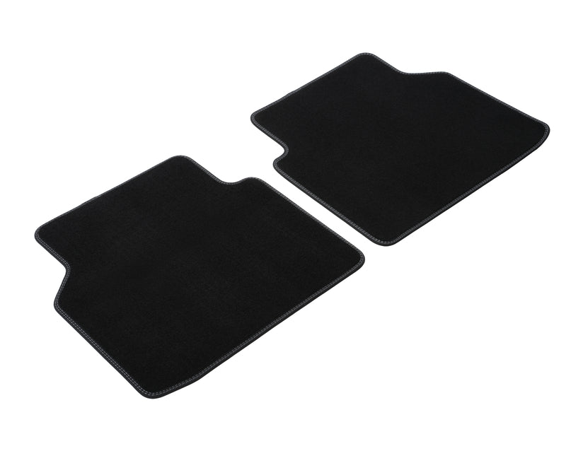 Genuine Velour Floor Mats rear, black - 2729825