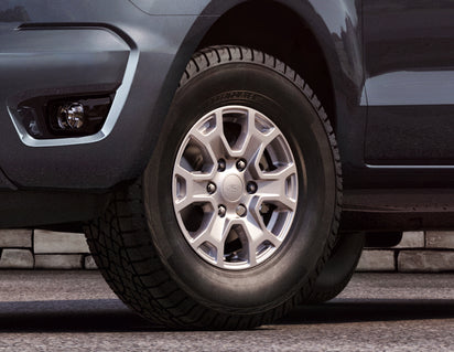 Genuine Alloy Wheel 16" 6 x 2-spoke design, sparkle silver - 2450120