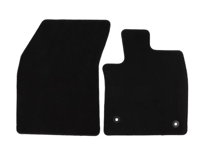 Genuine Carpet Floor Mats front, black - 2535582