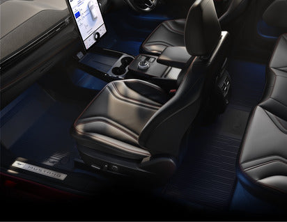 Genuine Rubber Floor Mats front and rear, black - 2465290