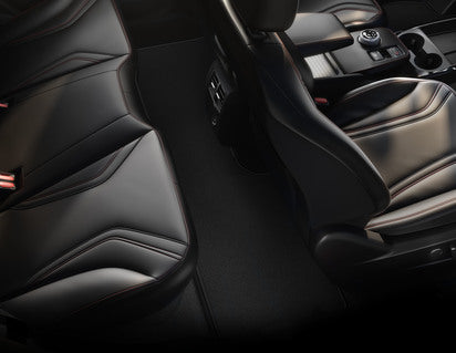 Genuine Premium Velours Floor Mats rear, black - 2479040