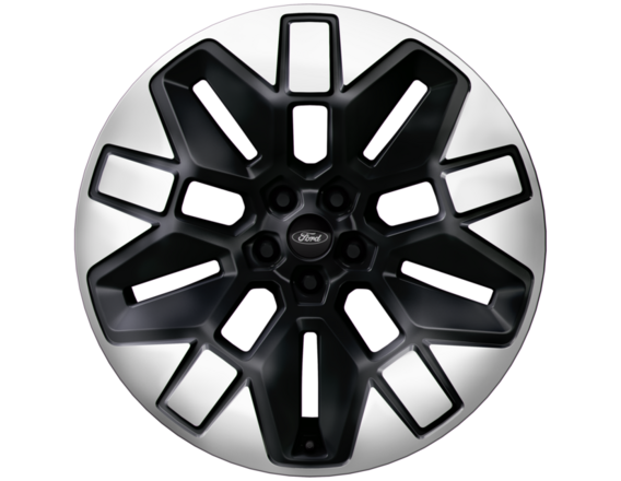 Genuine Alloy Wheel 21" front, 5 x 2-spoke design, Asphalt Matt and Bright Machined - 2693602