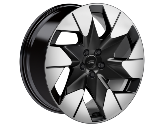 Genuine Alloy Wheel 20" rear, 6-spoke design, Magnetic and Bright Machined - 2689774