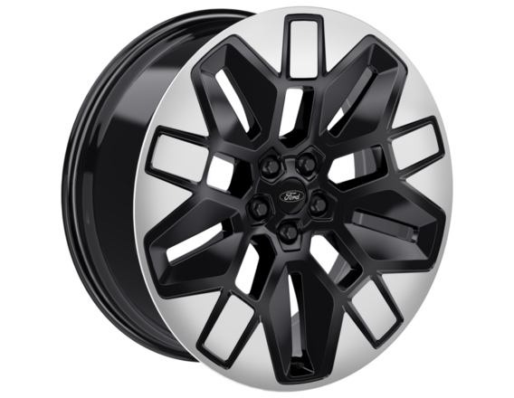 Genuine Alloy Wheel 21" front, 5 x 2-spoke design, Asphalt Matt and Bright Machined - 2693602