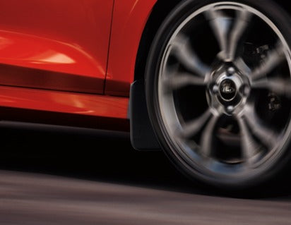 Genuine Ford Fiesta ST 2018 onwards Contoured Front Mud Flaps - 2318335