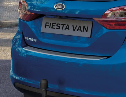 Genuine Rear Bumper Protector, brushed stainless steel - 2325995