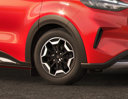 Genuine Alloy Wheel 17" 6-spoke design, Ebony Black - 2653314