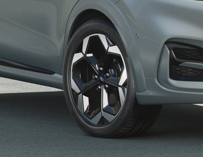 Genuine Alloy Wheel 18" 5-spoke design, Absolute Black - 2730161