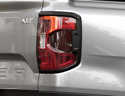 Genuine Rear Lamp Cover Kit matt black surround - 2617155