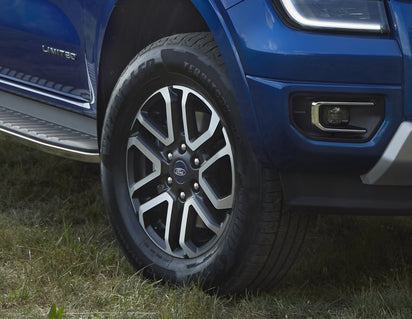 Genuine Alloy Wheel 18" 6 x 2-spoke design, Asphalt Matt Black - 2606464