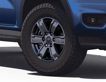 Genuine Alloy Wheel 17" 6-spoke design, Dark Sparkle Silver - 2606458