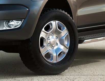 Genuine Alloy Wheel 17" 6-spoke design, sparkle silver - 1883705