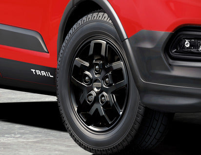 Genuine Alloy Wheel 16" 5 x 2-spoke design, Ebony Black high gloss - 2410949