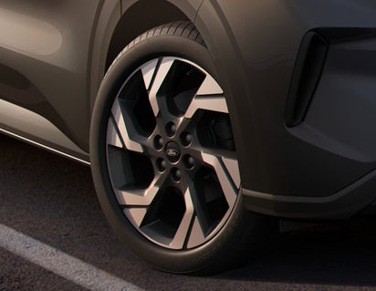 Genuine Alloy Wheel 19" 6-spoke design, Ebony Black - 2653318