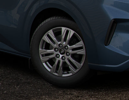 Genuine Alloy Wheel 17" 6-spoke design, Carbonized Grey - 2653316