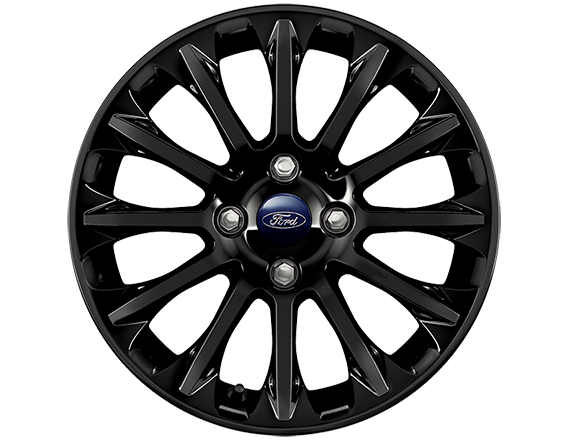 Genuine Alloy Wheel 16" 12-spoke design, Panther Black - 2198391
