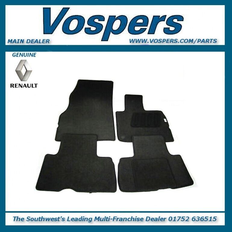 Genuine Renault Scenic II Front & Rear Carpet Mats 7711420462