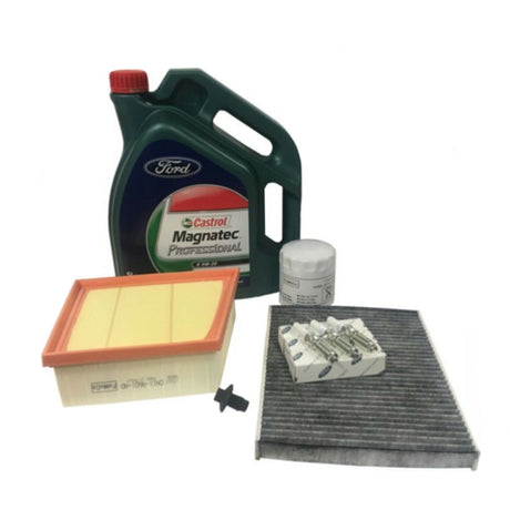 Genuine Ford Fiesta Ecoboost 1.0L 2012-2017 Service Kit Oil & All Filters 5W20