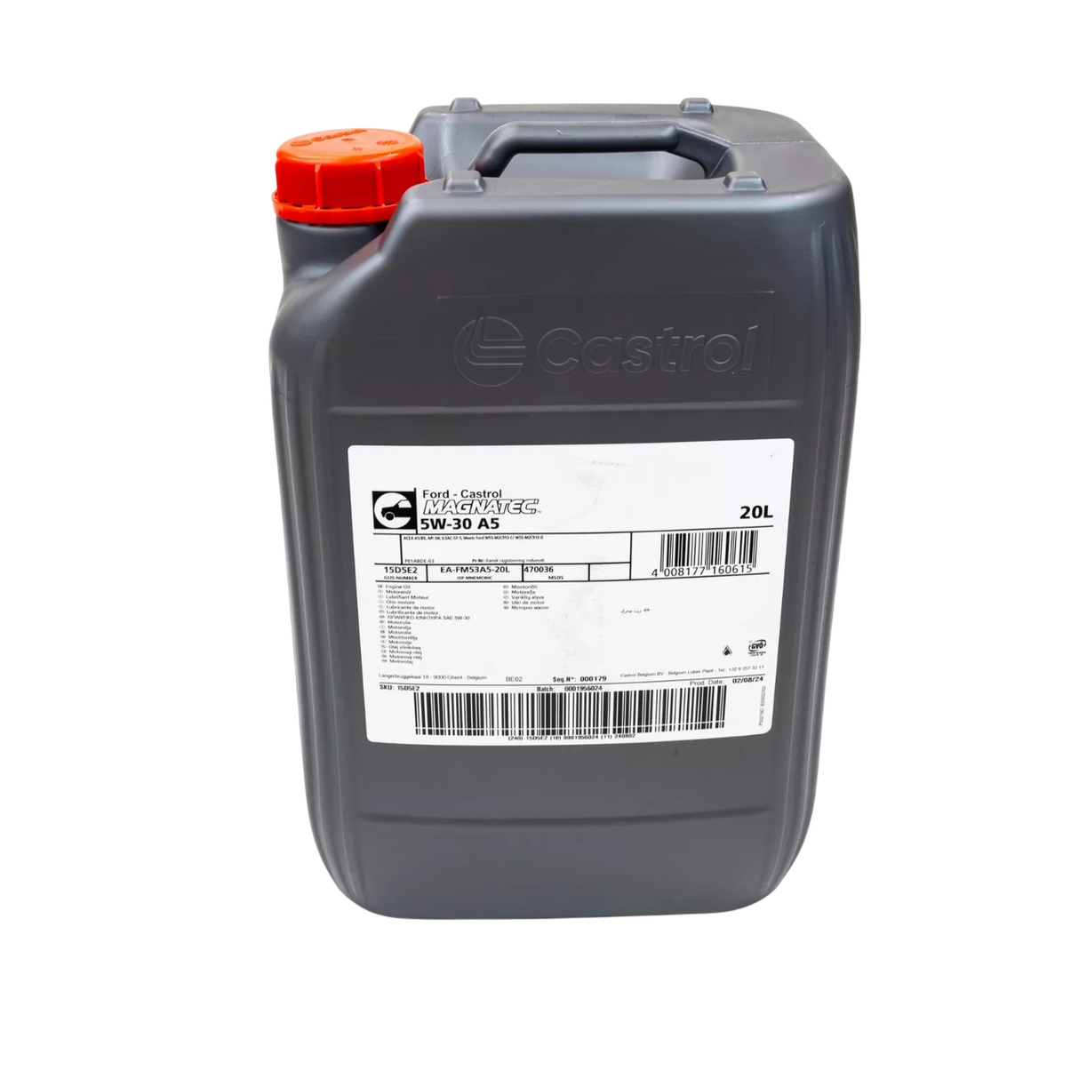 Genuine Castrol Magnatec A5 5W30 Engine Oil Fully Synthetic 20 Litre