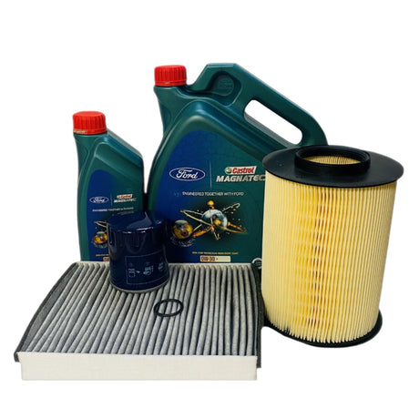 Genuine Ford Edge 2.0 TDCI Service Kit inc 0W30 Castrol Engine Oil 2344115