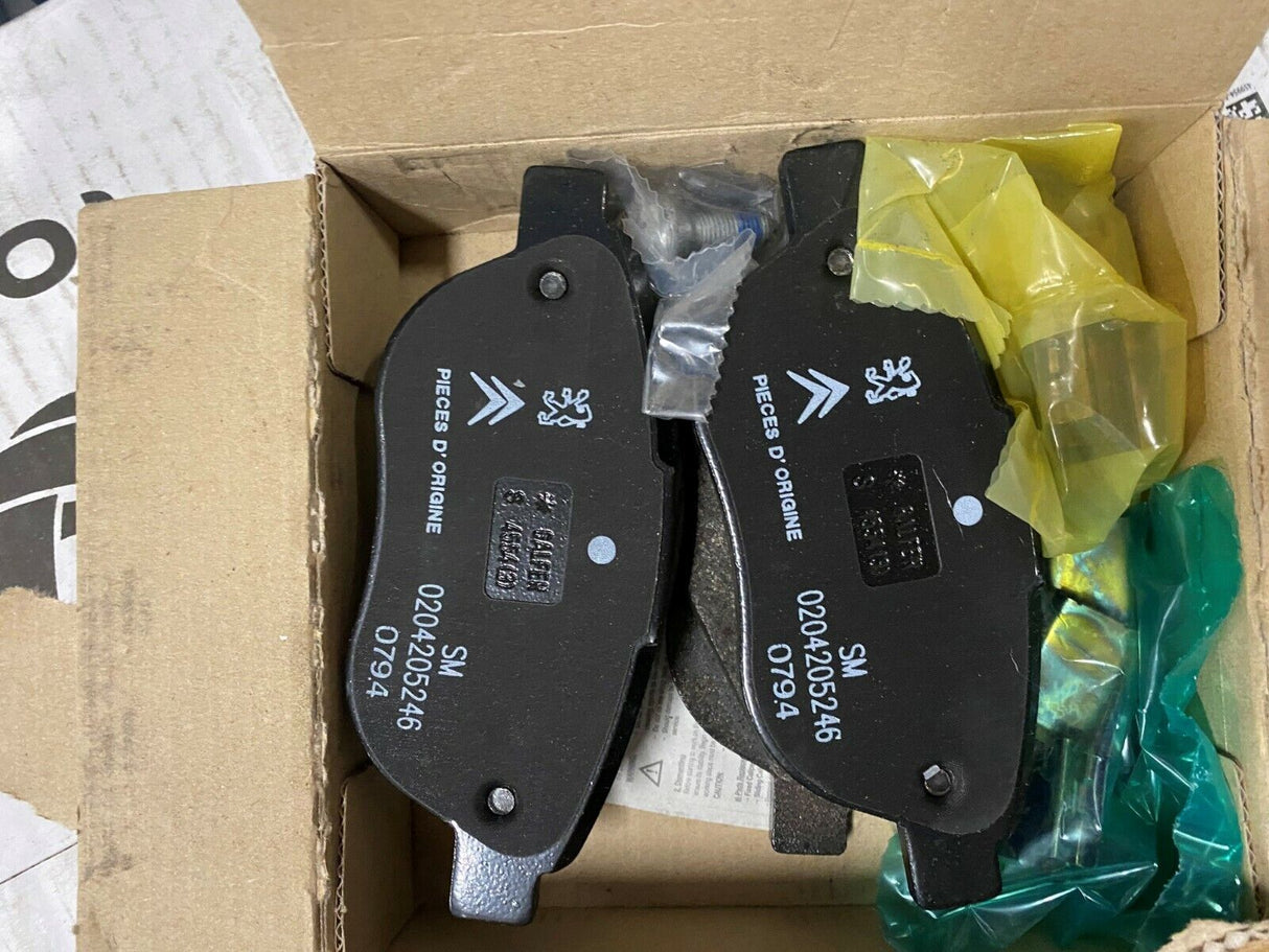 Genuine Peugeot 206 & 307 Front Brake Pad Kit 1611140980 OBS