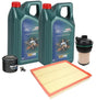 Ford Transit Custom 2021- 2.0L ECOBLUE Service Kit Genuine 5w30 Castrol Oil 10L